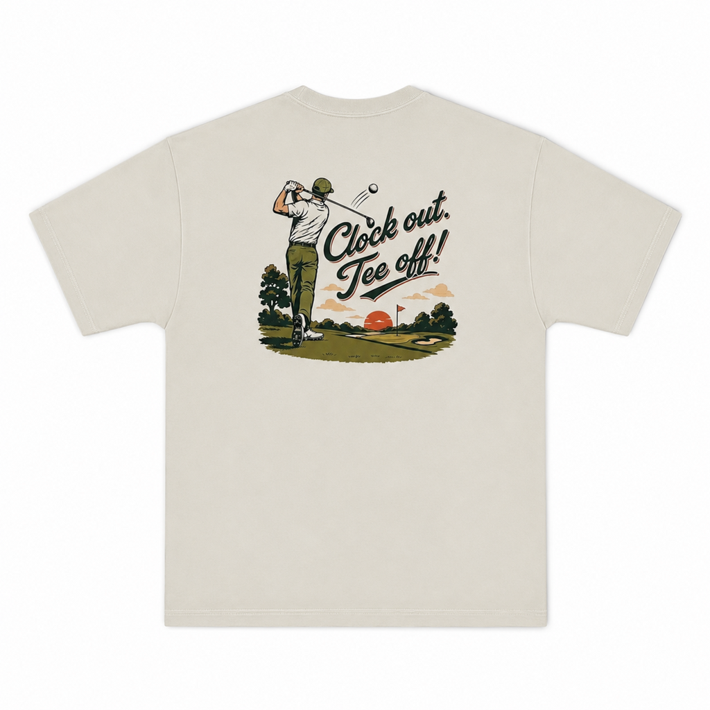 U33 Clock Out Tee Off SS Tee
